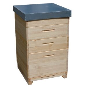 Drvena Dadant US košnica za 12 ramova – 1x 285 mm + 3x 141 mm