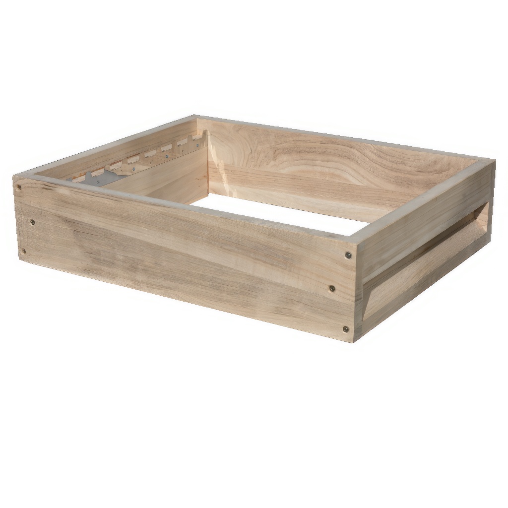 Zander drveni polunastavak (Plitko telo) – sa češljem od nerđajućeg čelika za 9 širokih ramova (Visina 110 mm) - Image 5