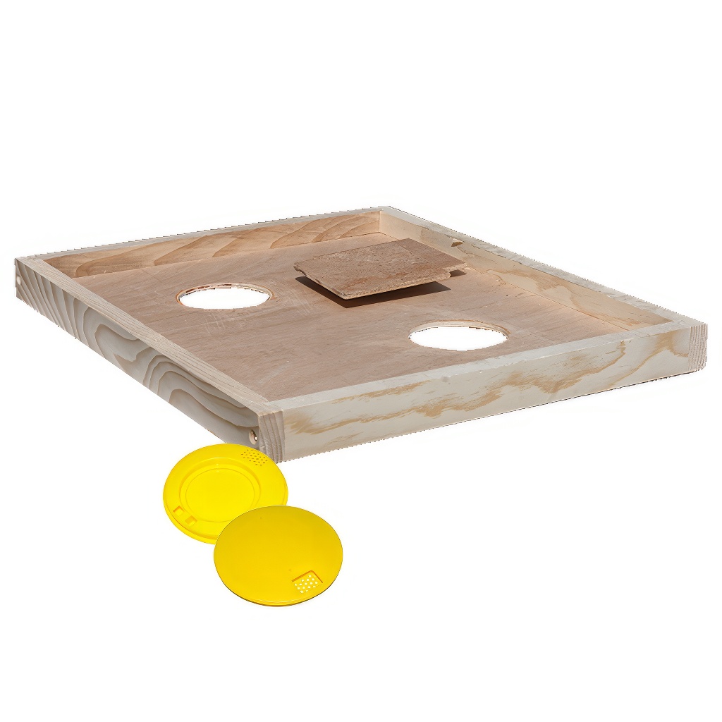 Zander bježalica u drvenom ramu (Međudno) – sa 2 plastična jednosmjerna izlaza (Liebig sistem) - Image 6