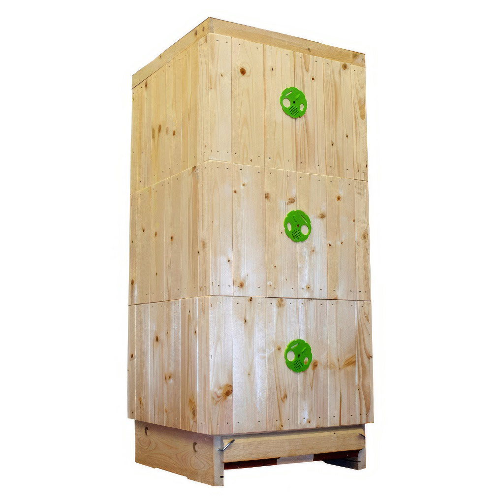 Košnica Čehoslovak 37x30 (L) izolovana – 3 nastavka - Image 4